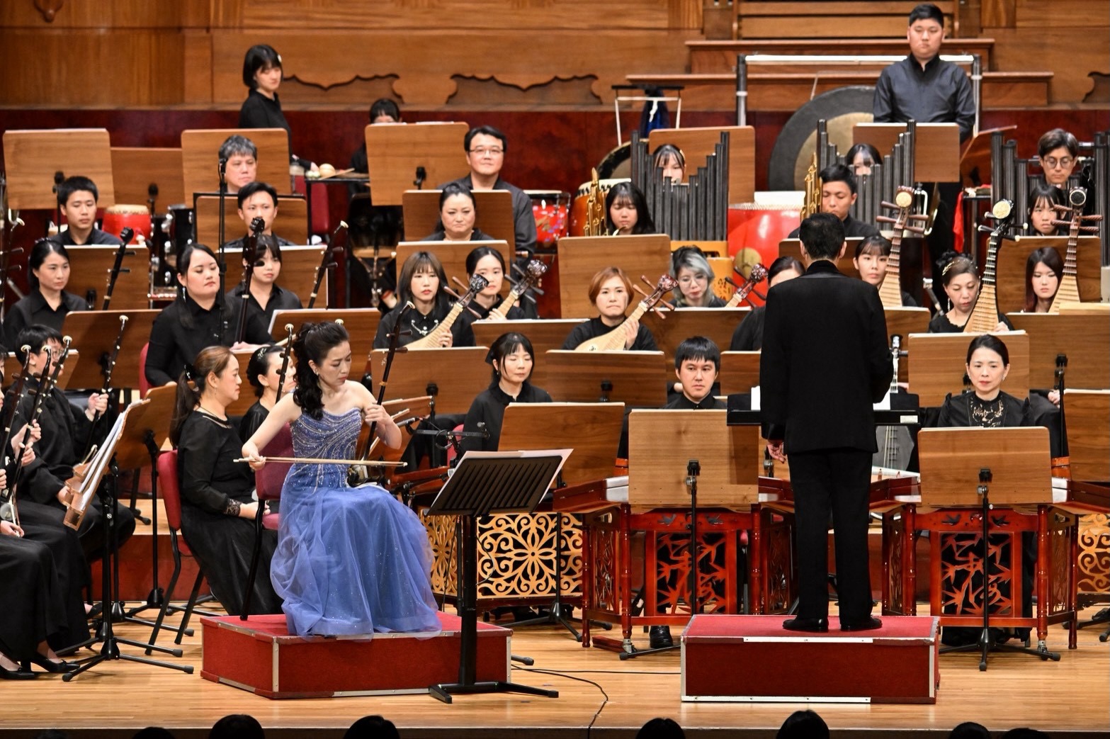音樂會精彩定格紀實・台北青年國樂團攝影記錄國樂殿堂首席無可取代的優雅風采